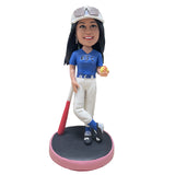 Baseball Girl Custom Bobblehead