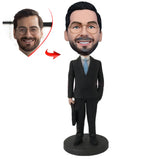 Businessman with Briefcase Custom Bobblehead