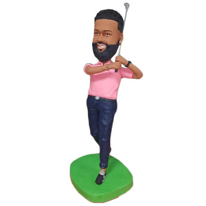 Golf Course Man Custom Bobblehead